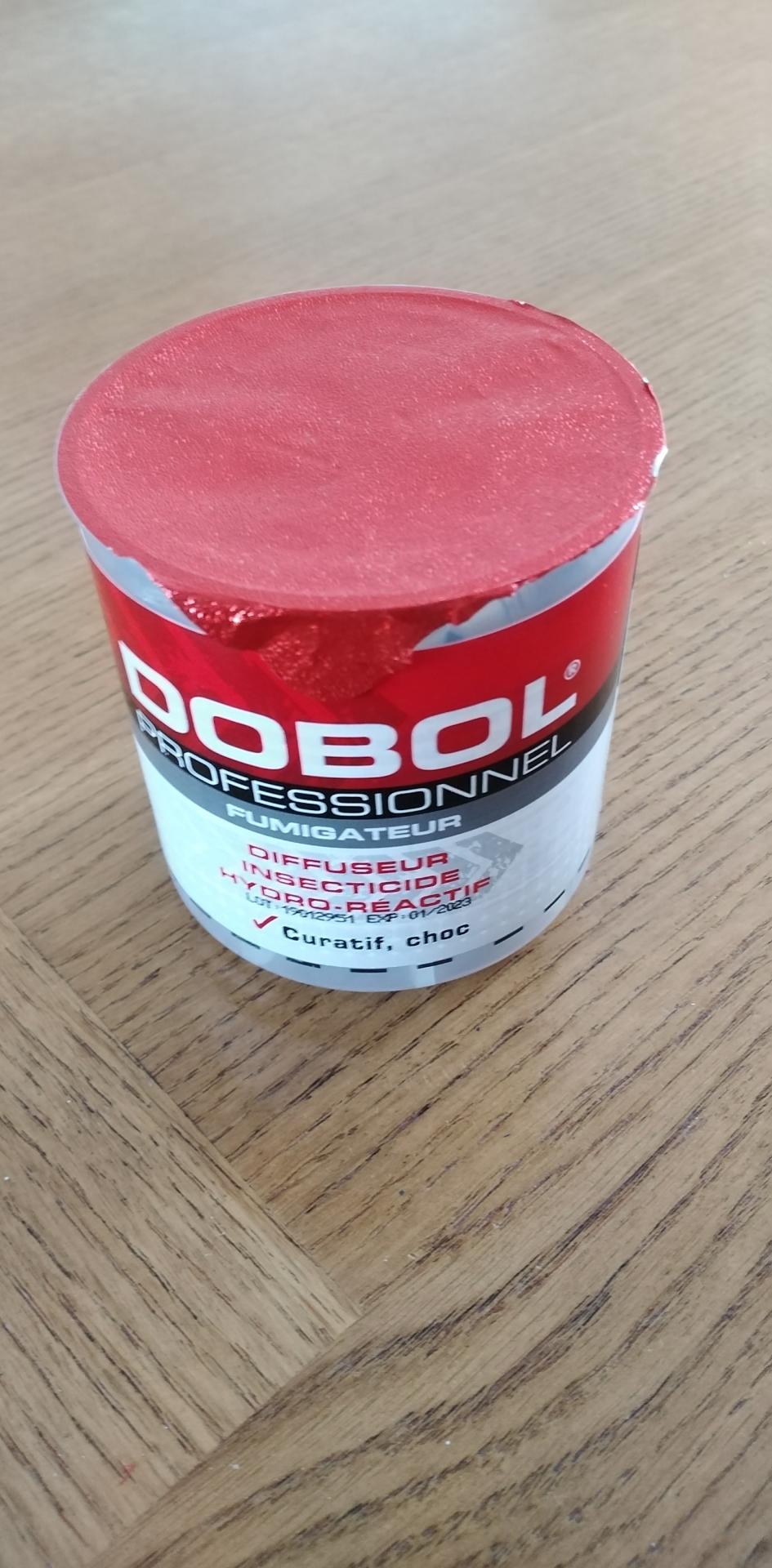 DOBOL fumigateur 10g, traitement des insectes rampants et volants.